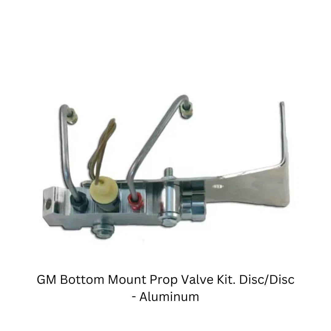 GM Bottom Mount Prop Valve Kit. Disc_Disc - Aluminum PV4AK-2BM